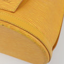 LOUIS VUITTON Epi Coblanc Schoudertas Geel M52293 LV Auth ep14324A-15