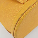 LOUIS VUITTON Epi Coblanc Schoudertas Geel M52293 LV Auth ep14324A-16