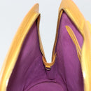 LOUIS VUITTON Epi Coblanc Schoudertas Geel M52293 LV Auth ep14324A-21