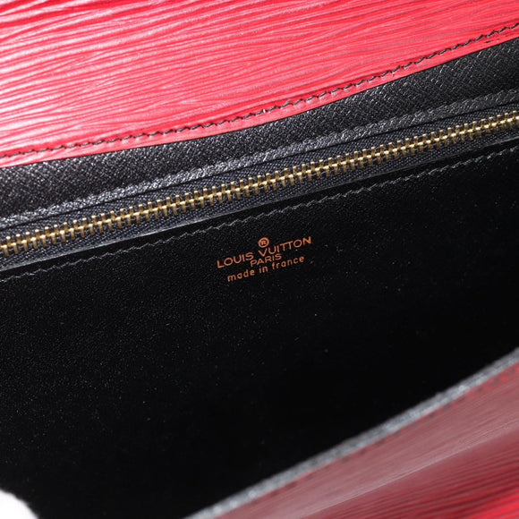LOUIS VUITTON Epi Art Deco Clutch Bag Red M52637 LV Auth ep14325
