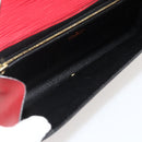 LOUIS VUITTON Epi Art Deco Clutch Bag Red M52637 LV Auth ep14325-8