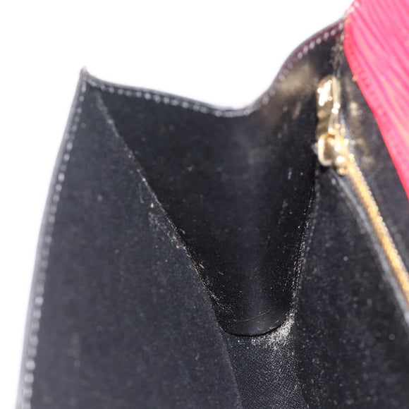 LOUIS VUITTON Epi Art Deco Clutch Bag Red M52637 LV Auth ep14325