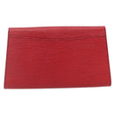 LOUIS VUITTON Epi Art Deco Clutch Bag Red M52637 LV Auth ep14325-2