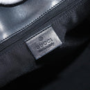 GUCCI GG Canvas Hand Bag Black Silver 31243 Auth ep14335-15
