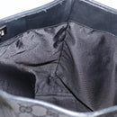 GUCCI GG Canvas Hand Bag Black Silver 31243 Auth ep14335-17