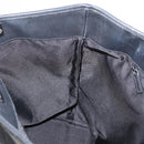 GUCCI GG Canvas Hand Bag Black Silver 31243 Auth ep14335-18