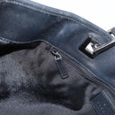 GUCCI GG Canvas Hand Bag Black Silver 31243 Auth ep14335-19