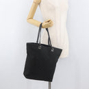 GUCCI GG Canvas Hand Bag Black Silver 31243 Auth ep14335-22