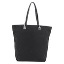 GUCCI GG Canvas Hand Bag Black Silver 31243 Auth ep14335-3