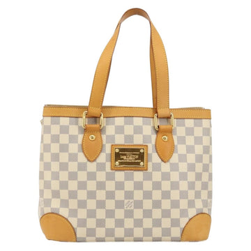 LOUIS VUITTON Damier Azur Hampstead PM Tote Bag N51207 LV Auth ep14336A - 0