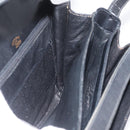 GUCCI Shoulder Bag Leather Black Gold Auth ep14337-23