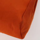 HERMES Her Line Herbag TPM Shoulder Bag Canvas 2way Red Gold Auth ep14339A-10