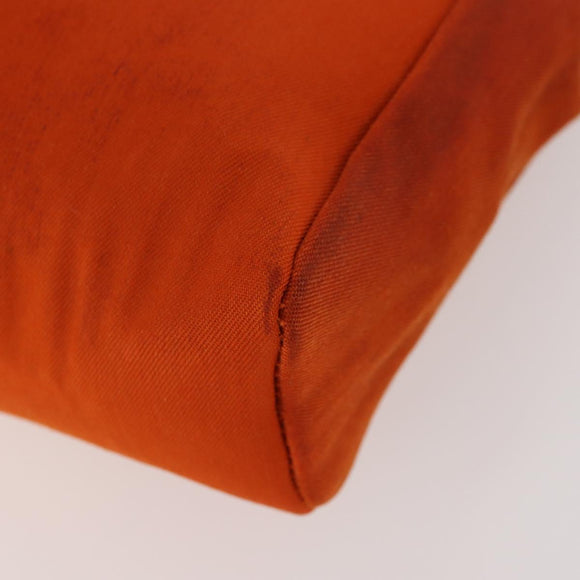 HERMES Her Line Herbag TPM Shoulder Bag Canvas 2way Red Gold Auth ep14339A