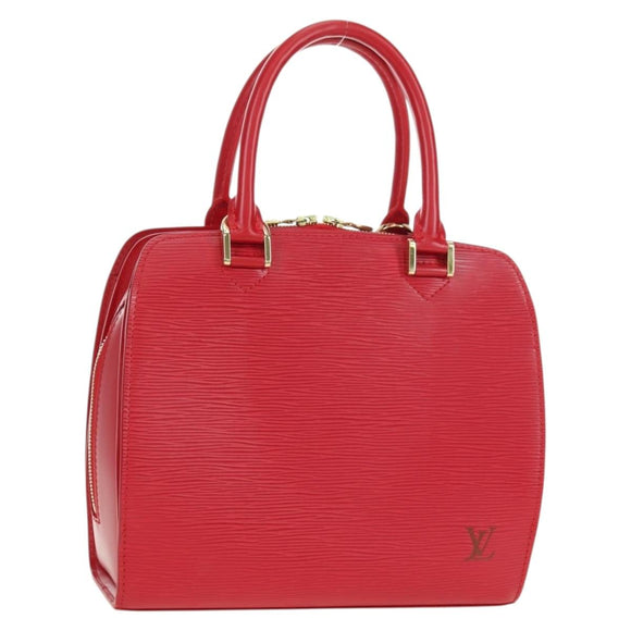 LOUIS VUITTON Epi Pont Neuf Hand Bag Red M52057 LV Auth ep14351SAV