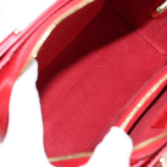 LOUIS VUITTON Epi Pont Neuf Hand Bag Red M52057 LV Auth ep14351SAV