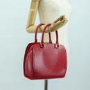 LOUIS VUITTON Epi Pont Neuf Hand Bag Red M52057 LV Auth ep14351SAV-24