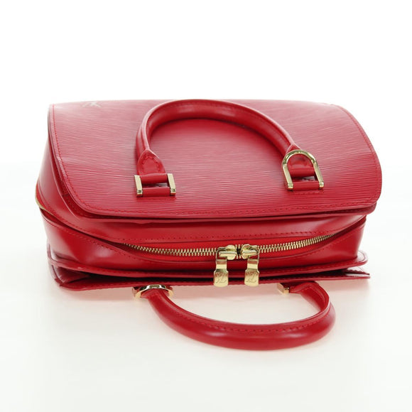 LOUIS VUITTON Epi Pont Neuf Hand Bag Red M52057 LV Auth ep14351SAV