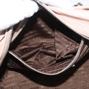 PRADA Chain Shoulder Bag Leather Pink Silver Auth ep14352A-22