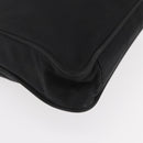 PRADA Tote Bag Nylon Black Silver Auth ep14354A-9