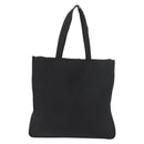PRADA Tote Bag Nylon Black Silver Auth ep14354A-2