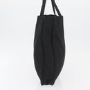PRADA Tote Bag Nylon Black Silver Auth ep14354A-4