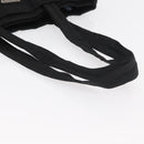 PRADA Tote Bag Nylon Black Silver Auth ep14354A-7