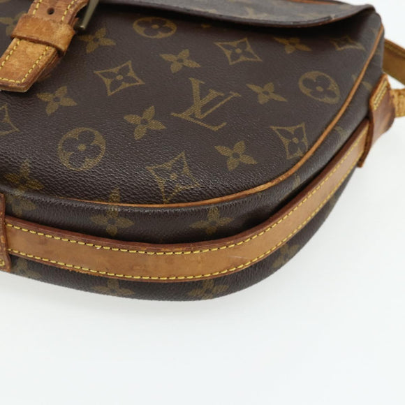 LOUIS VUITTON Monogram Jeune Fille GM Shoulder Bag M51225 LV Auth ep14357