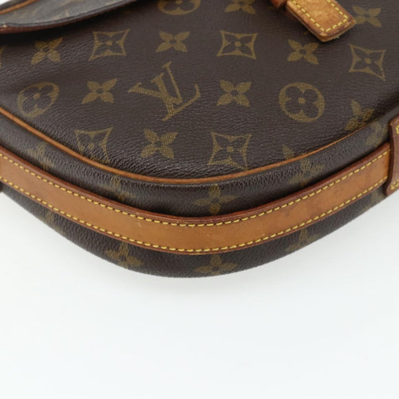 LOUIS VUITTON Monogram Jeune Fille GM Shoulder Bag M51225 LV Auth ep14357