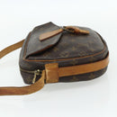 LOUIS VUITTON Monogram Jeune Fille GM Shoulder Bag M51225 LV Auth ep14357-3