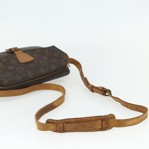 LOUIS VUITTON Monogram Jeune Fille GM Shoulder Bag M51225 LV Auth ep14357