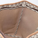 GUCCI GG Plus Supreme Web Sherry Line Tote Bag PVC Beige Gold Auth ep14358-21