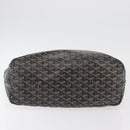 GOYARD Saint Louis PM Tote Bag PVC Canvas Black Silver Auth ep14359SAV-6
