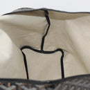 GOYARD Saint Louis PM Tote Bag PVC Canvas Black Silver Auth ep14359SAV-17
