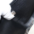 GOYARD Saint Louis PM Tote Bag PVC Canvas Black Silver Auth ep14359SAV-21