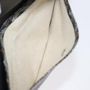 GOYARD Saint Louis PM Tote Bag PVC Canvas Black Silver Auth ep14359SAV-22