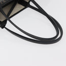 GOYARD Saint Louis PM Tote Bag PVC Canvas Black Silver Auth ep14359SAV-8