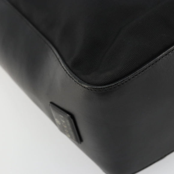 GUCCI Shoulder Bag Nylon Black Silver 001 3766 Auth ep14364