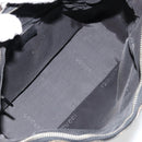 GUCCI Shoulder Bag Nylon Black Silver 001 3766 Auth ep14364-11