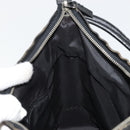 GUCCI Shoulder Bag Nylon Black Silver 001 3766 Auth ep14364-19