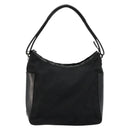 GUCCI Shoulder Bag Nylon Black Silver 001 3766 Auth ep14364-13