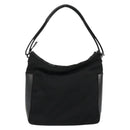 GUCCI Shoulder Bag Nylon Black Silver 001 3766 Auth ep14364-2