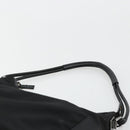 GUCCI Shoulder Bag Nylon Black Silver 001 3766 Auth ep14364-8