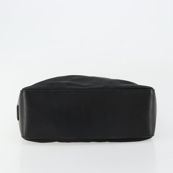 GUCCI Shoulder Bag Nylon Black Silver 001 3766 Auth ep14364