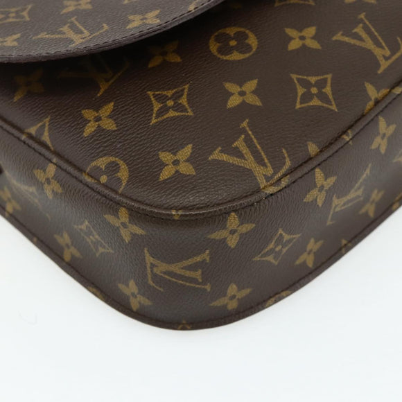 LOUIS VUITTON Monogram Saint Cloud GM Shoulder Bag M51242 LV Auth ep14365A