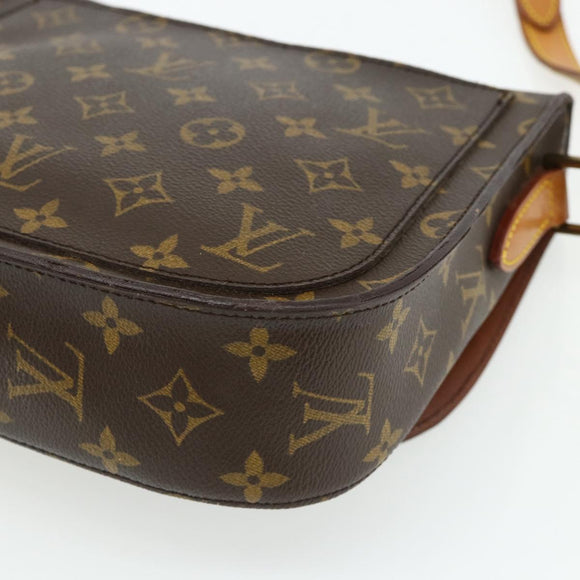 LOUIS VUITTON Monogram Saint Cloud GM Shoulder Bag M51242 LV Auth ep14365A