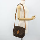 LOUIS VUITTON Monogram Saint Cloud GM Shoulder Bag M51242 LV Auth ep14365A-26