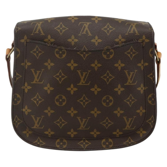 LOUIS VUITTON Monogram Saint Cloud GM Shoulder Bag M51242 LV Auth ep14365A