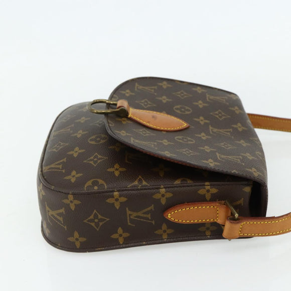 LOUIS VUITTON Monogram Saint Cloud GM Shoulder Bag M51242 LV Auth ep14365A