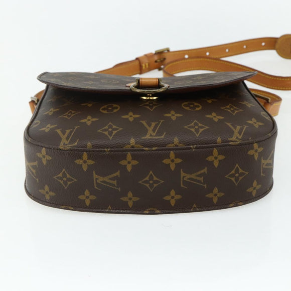 LOUIS VUITTON Monogram Saint Cloud GM Shoulder Bag M51242 LV Auth ep14365A