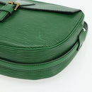 LOUIS VUITTON Epi Jeune Fille MM Shoulder Bag Green M52154 LV Auth ep14366A-14